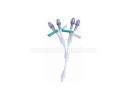 Tetrafurcate Extension Tube with 4 Needleless - OAS3015