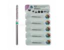 Beveled Cylinder 130 FG Diamond Burs - EBE009